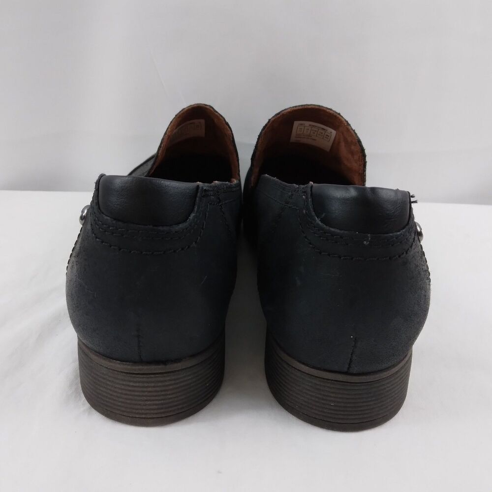 Rockport Cobb Hill Crosbie Slip On Loafer Black Leather Comfort Womens 7.5 - Picture 12 of 15